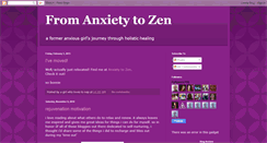 Desktop Screenshot of anxietytozen.blogspot.com