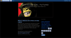 Desktop Screenshot of lasnoticiasdelfuturo.blogspot.com