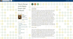 Desktop Screenshot of eurooppa2006.blogspot.com