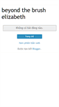 Mobile Screenshot of beyondthebrush.blogspot.com