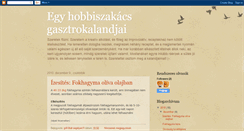 Desktop Screenshot of hobbiszakacs.blogspot.com