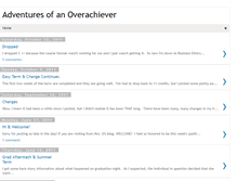 Tablet Screenshot of overachieversadventures.blogspot.com