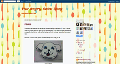 Desktop Screenshot of angrycakeblog.blogspot.com