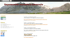 Desktop Screenshot of degeneracion-montaineering.blogspot.com