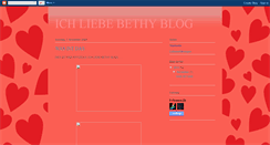 Desktop Screenshot of ichliebebethy.blogspot.com