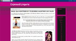 Desktop Screenshot of exposedlingerie.blogspot.com