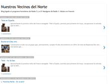 Tablet Screenshot of nuestrosvecinosdelnorte.blogspot.com