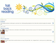 Tablet Screenshot of fallbackreading.blogspot.com