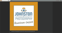 Desktop Screenshot of johnstonphotographyoxford.blogspot.com