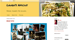 Desktop Screenshot of lauras-apicius.blogspot.com