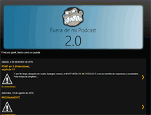 Tablet Screenshot of fuerademipodcast.blogspot.com