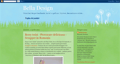 Desktop Screenshot of handmadebelladesign.blogspot.com