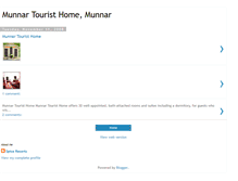 Tablet Screenshot of munnartouristhome.blogspot.com