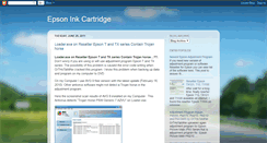 Desktop Screenshot of epsoninkcartridge.blogspot.com