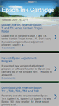 Mobile Screenshot of epsoninkcartridge.blogspot.com