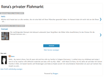 Tablet Screenshot of ilo-flohmarkt.blogspot.com