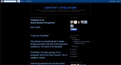 Desktop Screenshot of contentevolution.blogspot.com