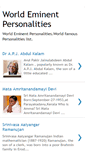 Mobile Screenshot of eminent-personalities.blogspot.com