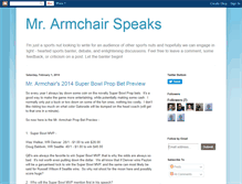 Tablet Screenshot of mrarmchair.blogspot.com