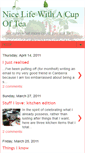 Mobile Screenshot of nicelifewithtea.blogspot.com