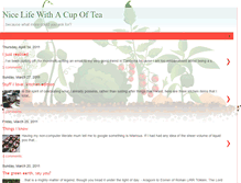 Tablet Screenshot of nicelifewithtea.blogspot.com