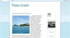 Desktop Screenshot of palau-inseln.blogspot.com