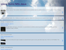 Tablet Screenshot of capilladivinoninojesus.blogspot.com