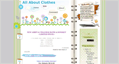 Desktop Screenshot of bazaarbaju.blogspot.com