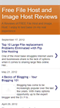 Mobile Screenshot of free-host-reviews.blogspot.com