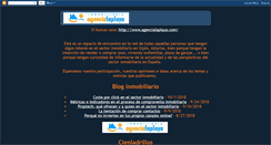 Desktop Screenshot of agencialaplaya.blogspot.com