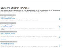 Tablet Screenshot of educatingchildreninghana.blogspot.com