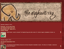 Tablet Screenshot of elephantrag.blogspot.com