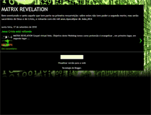 Tablet Screenshot of matrixrevelation.blogspot.com