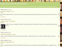 Tablet Screenshot of dinnersinthefouronefive.blogspot.com