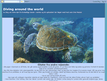 Tablet Screenshot of diving-around-the-world.blogspot.com