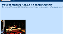 Desktop Screenshot of blogcabutanbertuah.blogspot.com