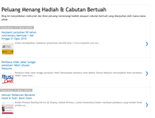 Tablet Screenshot of blogcabutanbertuah.blogspot.com