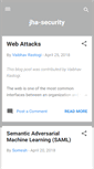 Mobile Screenshot of jha-security.blogspot.com