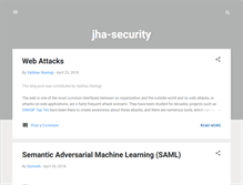 Tablet Screenshot of jha-security.blogspot.com