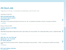 Tablet Screenshot of all-govt-job.blogspot.com