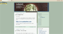 Desktop Screenshot of godspotters.blogspot.com