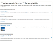 Tablet Screenshot of adventuresinwonder.blogspot.com