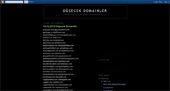 Desktop Screenshot of dusendomainler.blogspot.com