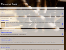 Tablet Screenshot of joyofsacs.blogspot.com