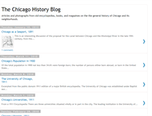 Tablet Screenshot of chicago-history.blogspot.com