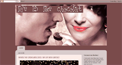 Desktop Screenshot of lifeislikechocolat.blogspot.com