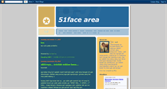 Desktop Screenshot of 51face.blogspot.com