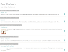 Tablet Screenshot of deardeardearprudence.blogspot.com