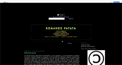 Desktop Screenshot of komandopatata.blogspot.com