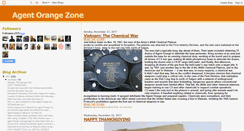 Desktop Screenshot of agentorangezone.blogspot.com